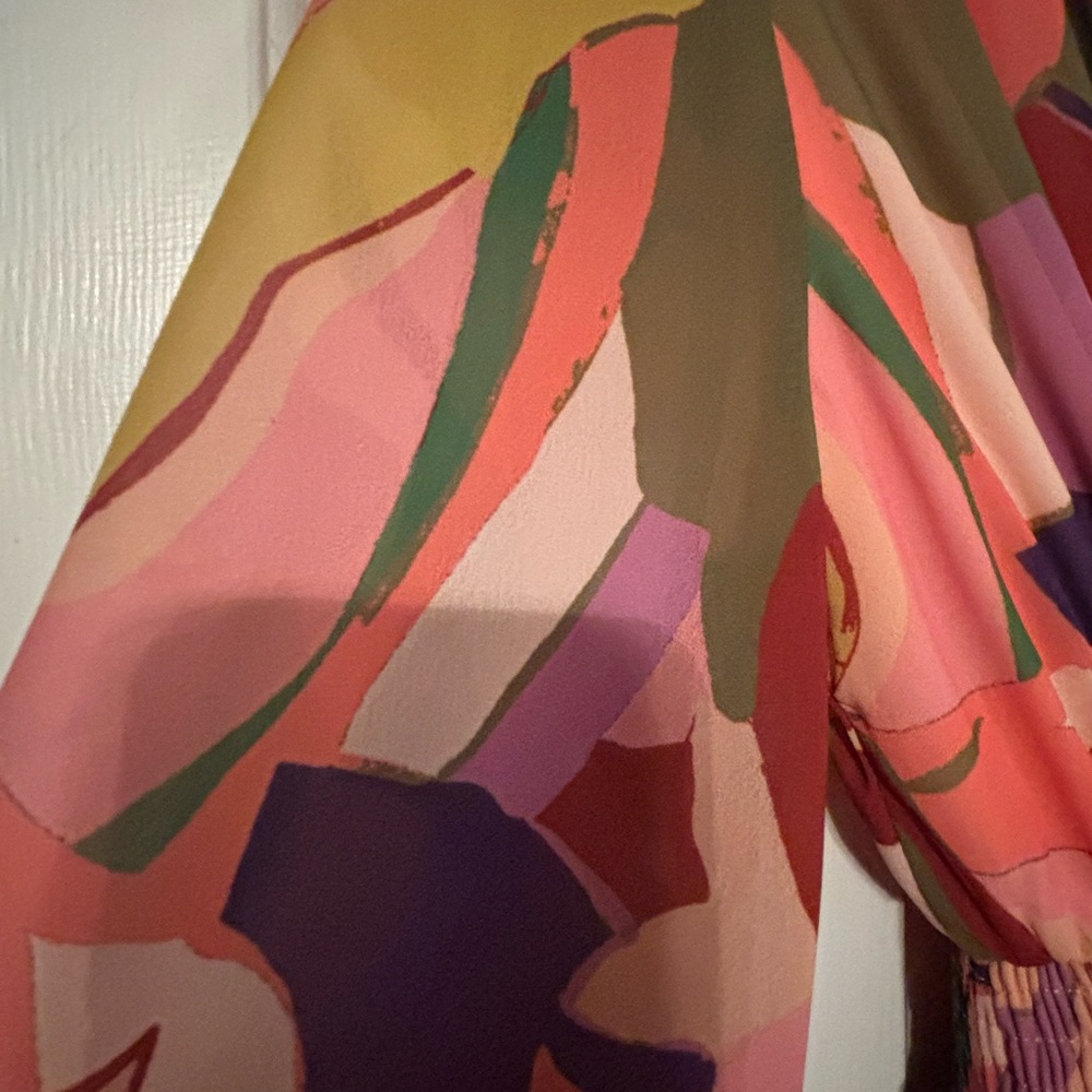 Flying Tomato Pink and Orange Dress - Picture 4 of 7